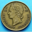 Монета КФА Западная Африка 25 франков 1956 год. XF