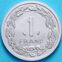 Центральная Африка (BEAC) 1 франк 1978 год.