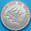 Монета Чад 100 франков 1978 год.