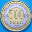 Монета Центральная Африка (BEAC) 500 франков 2024 год.