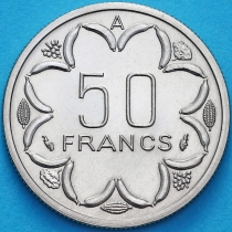 Центральная Африка 50 франков 1976 год. Чад. ESSAI