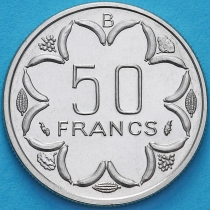 Центральная Африка 50 франков 1976 год. Центральноафриканская Республика. ESSAI