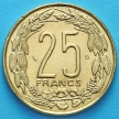 Монета Центральной Африки (BEAC) 25 франков 2003 год.