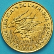 Монета Центральная Африка  (BEAC) 25 франков 1998 год.