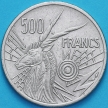 Монета Центральная Африка 500 франков 1977 год. Е