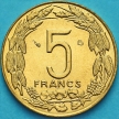 Монета Центральная Африка (BEAC) 5 франков 2003 год.
