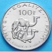 Монета Джибути 100 франков 2007 год.