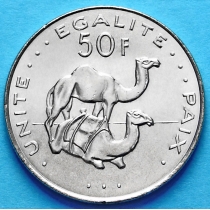 Джибути 50 франков 2007 год.