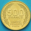 Монета Джибути 500 франков 2010 год.