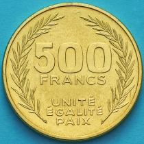 Джибути 500 франков 2010 год.