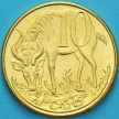 Монета Эфиопия 10 сантим 2004 год.