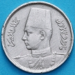 Монета Египет 2 миллима 1938 год.