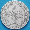 Монета Египет 5/10 кирш 1876 год. 21