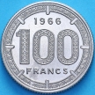 Монета Экваториальные Африканские Штаты 100 франков 1966 год. №2