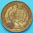 Монета Французской Экваториальной Африки 50 сантим 1942 год.