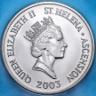 Монета Остров Святой Елены 10 пенсов 2003 год. Дельфины. BU