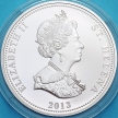 Монета Острова Святой Елены 25 пенсов 2013 год. Наполеоновские войны. Битва в Гранд-Порт