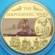 Монета Острова Святой Елены 25 пенсов 2013 год. Битва у Алмазной скалы