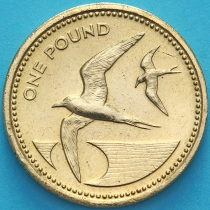 Остров Святой Елены 1 фунт 1984 год. Тёмная крачка