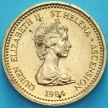 Монета Остров Святой Елены 1 фунт 1984 год. Тёмная крачка
