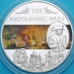 Монета Острова Святой Елены 25 пенсов 2013 год. Наполеоновские войны. Битва при Абукире