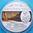 Монета Острова Святой Елены 25 пенсов 2013 год. Наполеоновские войны. Наполеон диктует мемуары де Лас-Каз