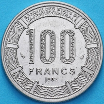 Габон 100 франков 1982 год.