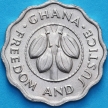 Монета Гана 2,5 песевы 1967 год. UNC