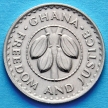 Монета Ганы 5 песев 1975 год.