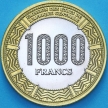 Монета Гвинея Экваториальная 1000 франков 2020 год