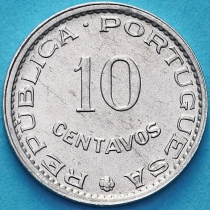 Гвинея Португальская 10 сентаво 1973 год.