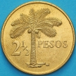 Монета Гвинея-Бисау 2 1/2 песо 1977 год.