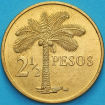 Гвинея-Бисау 2 1/2 песо 1977 год.