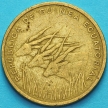 Монета Гвинея Экваториальная  25 франков 1985 год.
