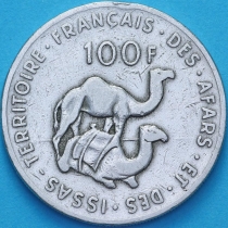 Французская территория Афар и Исса 100 франков 1970 год.