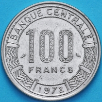 Камерун 100 франков 1972 год.