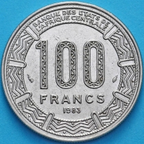Камерун 100 франков 1983 год.