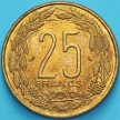 Монета Камерун 25 франков 1962 год. aUNC