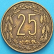 Монета Камеруна 25 франков 1962 год.