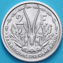 Камерун 2 франка 1948 год. 