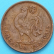 Монета Камерун 50 сантим 1943 год.