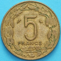 Камерун 5 франков 1965 год.