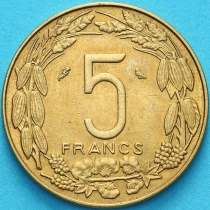 Камерун 5 франков 1967 год.
