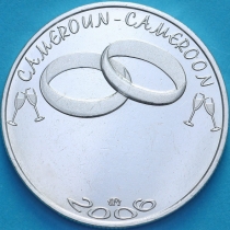Камерун 7500 франков 2006 год. Свадьба