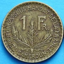Камерун 1 франк 1924 год. 