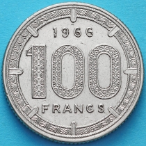 Камерун 100 франков 1966 год.