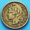 Монета Камеруна 50 сантимов 1926 год.