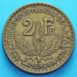 Монета Камеруна 2 франка 1924 год.