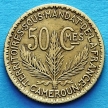 Монета Камеруна 50 сантимов 1924 год.