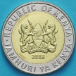 Монета Кения 20 шиллингов 2018 год. Слон.